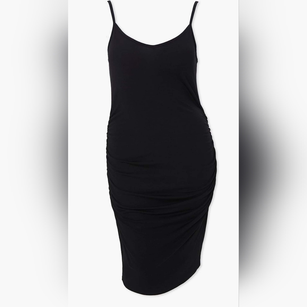 Forever 21 plus ruched bodycon midi dress sz 2x Nwt